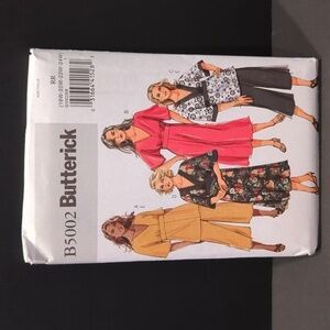 Butterick B5002, Women's Separates, Size RR (18W, 20W, 22W, 24W) Uncut Pattern